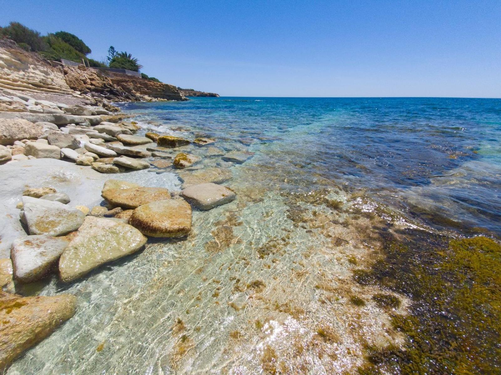 فيلا Casotto Il Carrubo, A 100 Mt Dal Mare! أفولا المظهر الخارجي الصورة